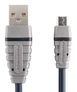 Кабель Bandridge BCL4901 USB A M - USB Micro-B M 1.0m