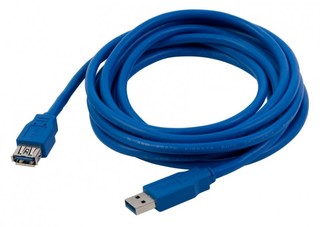 Кабель Удлинитель PC PET USB 3.0 Am-Af extension cable 3m