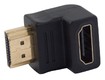 Адаптер HDMI 19P Male-Female 90