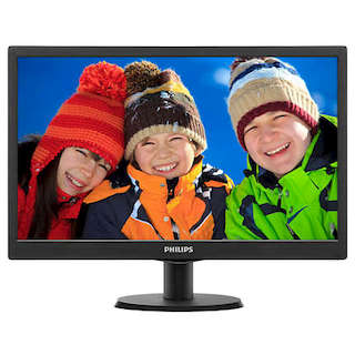Монитор Philips 19.5" 203V5LSB2 (10/62) черный TN+film LED 5ms 16:9 матовая 200cd 1600x900 D-Sub 2.33кг