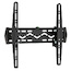 Кронштейн Ultramounts UM102 черный для ТВ 23-42" настенный фиксированный до 50кг