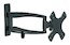 Кронштейн Ultramounts UM203 черный для ТВ 13-23" настенный до 15кг наклон 20° поворот +/-90°