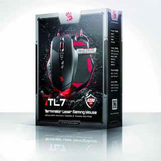 Мышь A4Tech Bloody Terminator TL7 Silver/Black Wired 8200dpi USB Gaming Laser