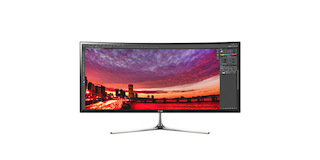 Монитор LG 34" 34UС97-S серебристый IPS LED 5ms 21:9 HDMI M/M матовая 300cd 3440x1440 DisplayPort 1080p USB