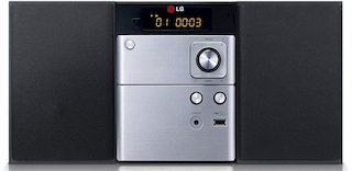 Микросистема Hi-Fi LG CM1530BT 10Вт черный/серебристый