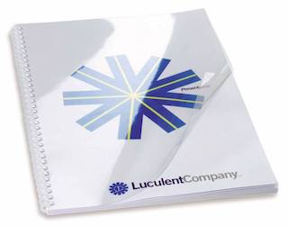 Обложки для переплёта GBC A4 прозрачный (100шт) Premium (CE011580E)