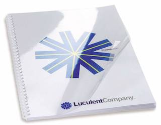 Обложки для переплёта GBC A4 прозрачный (100шт) Premium (CE012080E)