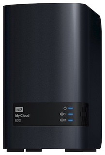 Персональная СХД WD Original USB 3.0 WDBWAK0000NCH-EEUE 3.5" черный 2xUSB 3.0/Ethernet, 2 slots w/o
