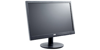 Монитор AOC 19.5" e2060Swdu/01 Black TN LED 5ms 16:9 DVI M/M 20M:1 250cd USB