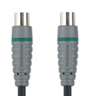 Цифровой коаксиальный видео кабель Bandridge BVL8802 Coax M-Coax F <91dB 2.0m