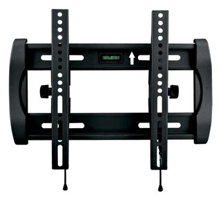 Кронштейн Kromax STAR-60 для ТВ 17"-45",настенный, 1ст. наклон,  600x400, до 45 кг, серый