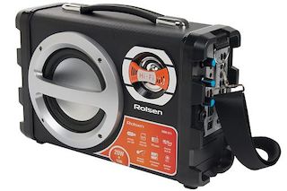 Микросистема Rolsen RBM-311 25Вт черный