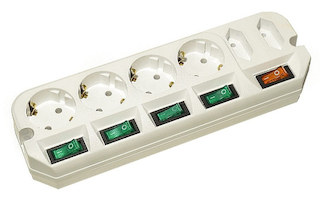Сетевой удлинитель Most A16 1.6м (6 розеток) белый