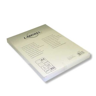 Пленка для ламинирования Fellowes Lamirel LA-7865801 А4 100мкм 100шт
