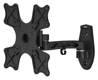 Кронштейн Tuarex ALTA-4008 для ТВ 17"-37",настенный, 4 ст. наклон, до 18 кг, черный