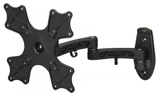 Кронштейн Tuarex ALTA-4009 для ТВ 17"-37",настенный, 5 ст. наклон, до 18 кг, черный