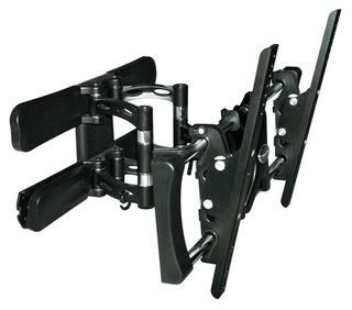 Кронштейн Tuarex OLIMP-8007 для ТВ 32"-55",настенный, 4 ст. наклон, до 60 кг, черный