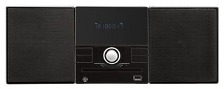 Микросистема DVD Mystery MMK-710U USB черная