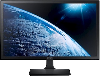 Монитор Samsung 23.6" S24E310HL черный VA LED 5ms 16:9 HDMI матовая 250cd 90гр/65гр 1920x1080 D-Sub 1080p 3.55кг