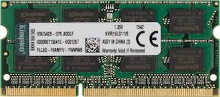 Память DDR3L 8Gb 1600MHz Kingston KVR16LS11/8 RTL CL11 SO-DIMM 204-pin