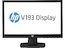 Монитор HP 18.5" V193 черный TN+film LED 5ms 16:9 матовая 200cd 90гр/65гр 1366x768 D-Sub 2.7кг