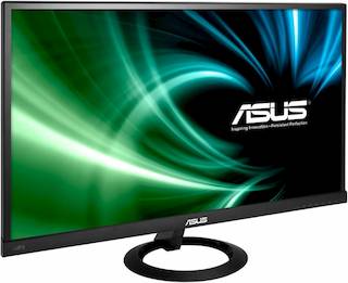 Монитор Asus 27" VX279N черный AH-IPS LED 16:9 DVI матовая 250cd 1920x1080 D-Sub FHD 4.6кг