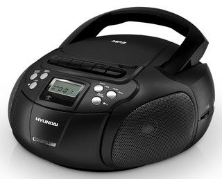 Аудиомагнитола Hyundai H-1407 черный