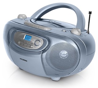 Аудиомагнитола Hyundai H-1422 голубой