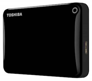 Жесткий диск Toshiba USB 3.0 1Tb HDTC810EK3AA CANVIO Connect II 2.5" черный