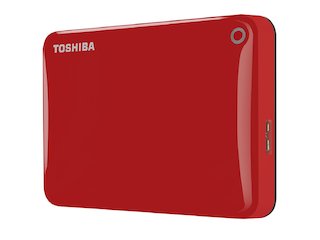 Жесткий диск Toshiba USB 3.0 1Tb HDTC810ER3AA CANVIO Connect II 2.5" красный