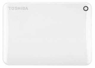 Жесткий диск Toshiba USB 3.0 1Tb HDTC810EW3AA CANVIO Connect II 2.5" белый