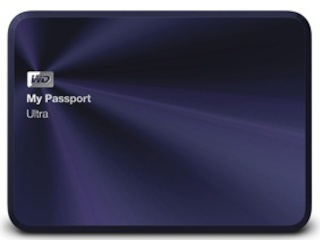 Жесткий диск WD Original USB 3.0 1Tb WDBW5L0010BBA-EEUE WD My Passport Ultra Metal Edition (5400 об/мин) 2.5" синий/черный