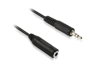 Кабель Ningbo Jack 3,5mm (m/f) 1m стерео