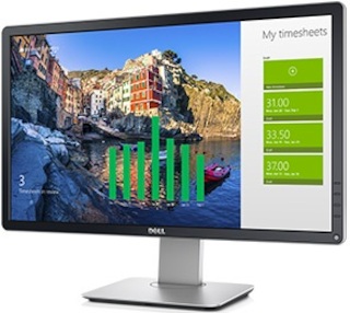 Монитор Dell 23.8" P2416D черный IPS LED 8ms 16:9 HDMI матовая HAS Pivot 300cd 178гр/178гр 2560x1440 D-Sub DisplayPort USB