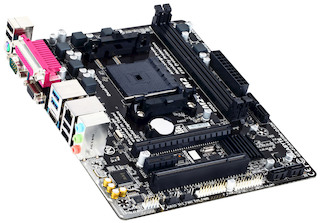 Материнская плата Gigabyte GA-F2A68HM-DS2H Soc-FM2+ AMD A68H 2xDDR3 mATX AC`97 8ch(7.1) GbLAN VGA+HDMI