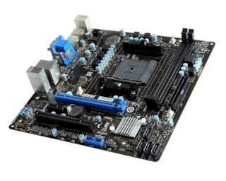 Материнская плата MSI A88XM-P33 Soc-FM2+ AMD A88X 2xDDR3 mATX AC`97 8ch(7.1) GbLAN RAID+VGA+DVI+HDMI