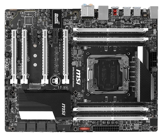 Материнская плата MSI X99A SLI KRAIT EDITION Socket2011-3, iX99, 8DDR4, 4PCI-Ex16, 10SATAIII, GLAN, USB3.1, ATX, Retail