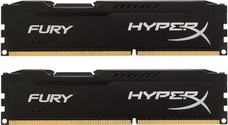 Память DDR3 2x4Gb 1866MHz Kingston (HX318C10FBK2/8) Kit of 2 RTL CL10 HyperX FURY Black Series