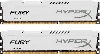 Память DDR3 16Gb (2x8Gb) 1866MHz CL10 Kingston HyperX Fury White Series (HX318C10FWK2/16)