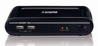 Медиаплеер Digma HDMP-301 Full HD