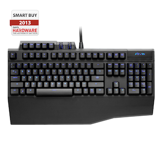 Клавиатура Gigabyte Aivia Osmium подсветка клавиш USB Brown