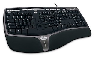 Клавиатура Microsoft Natural Ergonomic Keyboard 4000 Black USB
