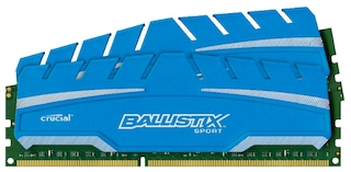 Память DDR3 2x8Gb 1866MHz Crucial BLS2C8G3D18ADS3CEU RTL PC3-14900 CL10 DIMM 240-pin 1.5В kit