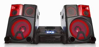 Минисистема LG CM9950+NS9950 2500Вт черный