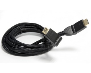 Кабель HDMI KRAULER v1.4  вращающиеся  на 180град. разъёмы, 24GOLD, 3м, блистер