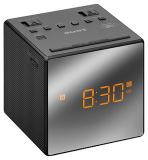 Радиобудильник Sony ICF-C1T черный