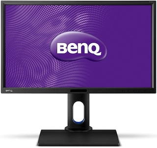 Монитор Benq 23.8" BL2420PT черный IPS LED 16:9 DVI HDMI M/M матовая HAS Pivot 300cd 2560x1440 D-Sub DisplayPort 1080p