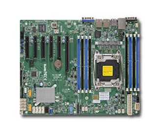 Материнская Плата SuperMicro MBD-X10SRI-F-B Soc-2011 iC612 ATX 8xDDR4 10xSATA3 SATA RAID iI350-AM2 2хGgbEth bulk