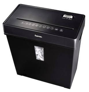 Шредер Hama Premium H-50187/фрагменты/8лист./11лтр