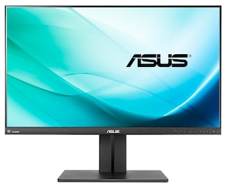 Монитор Asus 25" PB258Q черный IPS LED 16:9 DVI HDMI M/M матовая HAS Pivot 250cd 2560x1440 D-Sub DisplayPort USB 5.5кг